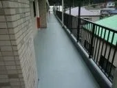 横浜市中区　Rマンション床超速乾防水施工